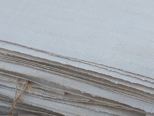 +++ guter Leinenstoff - Leinen - 25 × 1,40 m - 11 kg. +++ - Bild 3 von 9