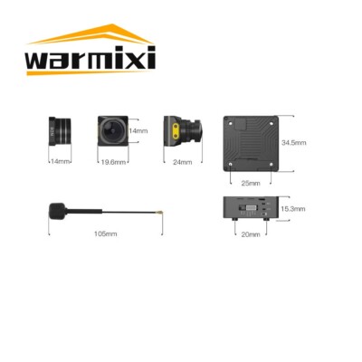 Walksnail Moonlight Kit HD 4K Night Vision Built-in Gyroscope