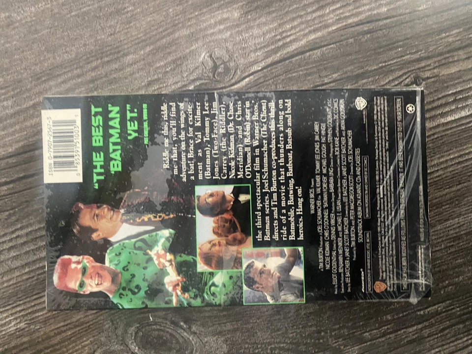 Batman Forever 1995 Sealed VHS - Image 3 of 4