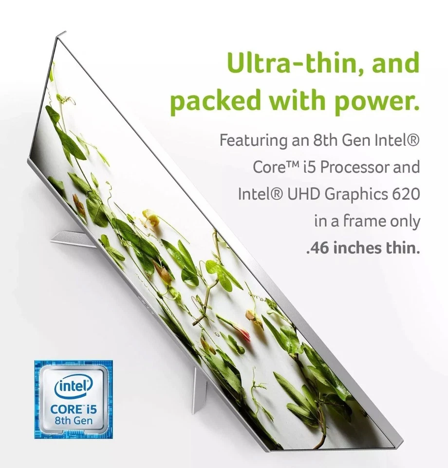 Acer Aspire C24-865-UA91 AIO Desktop, 23.8 inches Full HD, 8th Gen Intel Core i5 - Image 2 of 4