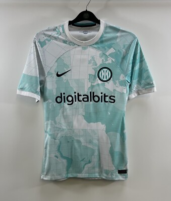 Inter Milan Away Football Shirt 2022/23 Adults Small Nike F895