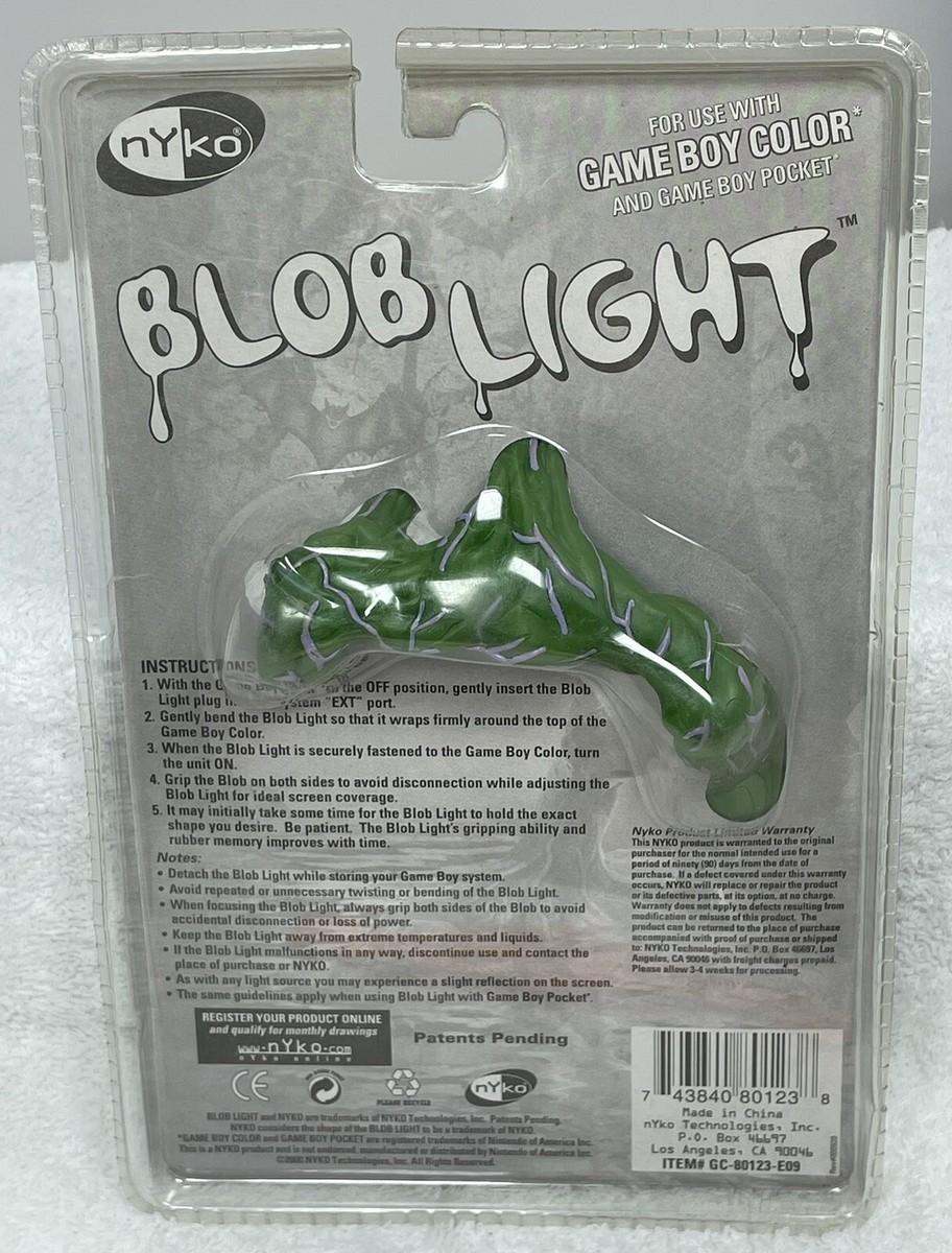 Gc-80123-e09 Game Pocket Nyko Blob Light Green for GBC Boy Color