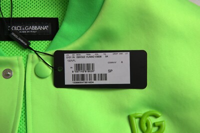DOLCE&GABBANAのジャケット Dolce&Gabbana Men Multicolor Windbreaker Jacket Nylon Full