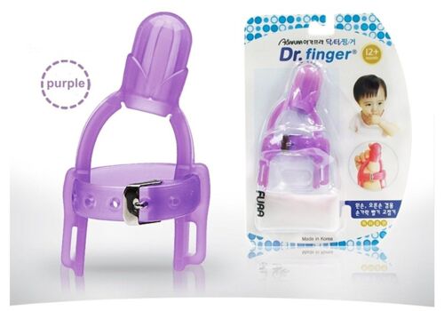 Dr.Finger Baby Thumb Sucking Stop Finger Guard Band Harmless 12 Months-5 Years - Picture 1 of 12