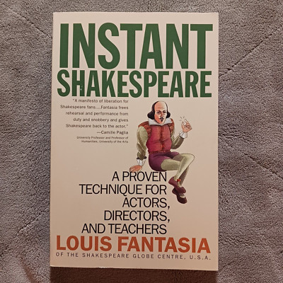 Instant Shakespeare  by Louis Fantasia  Good  2002 Softcover