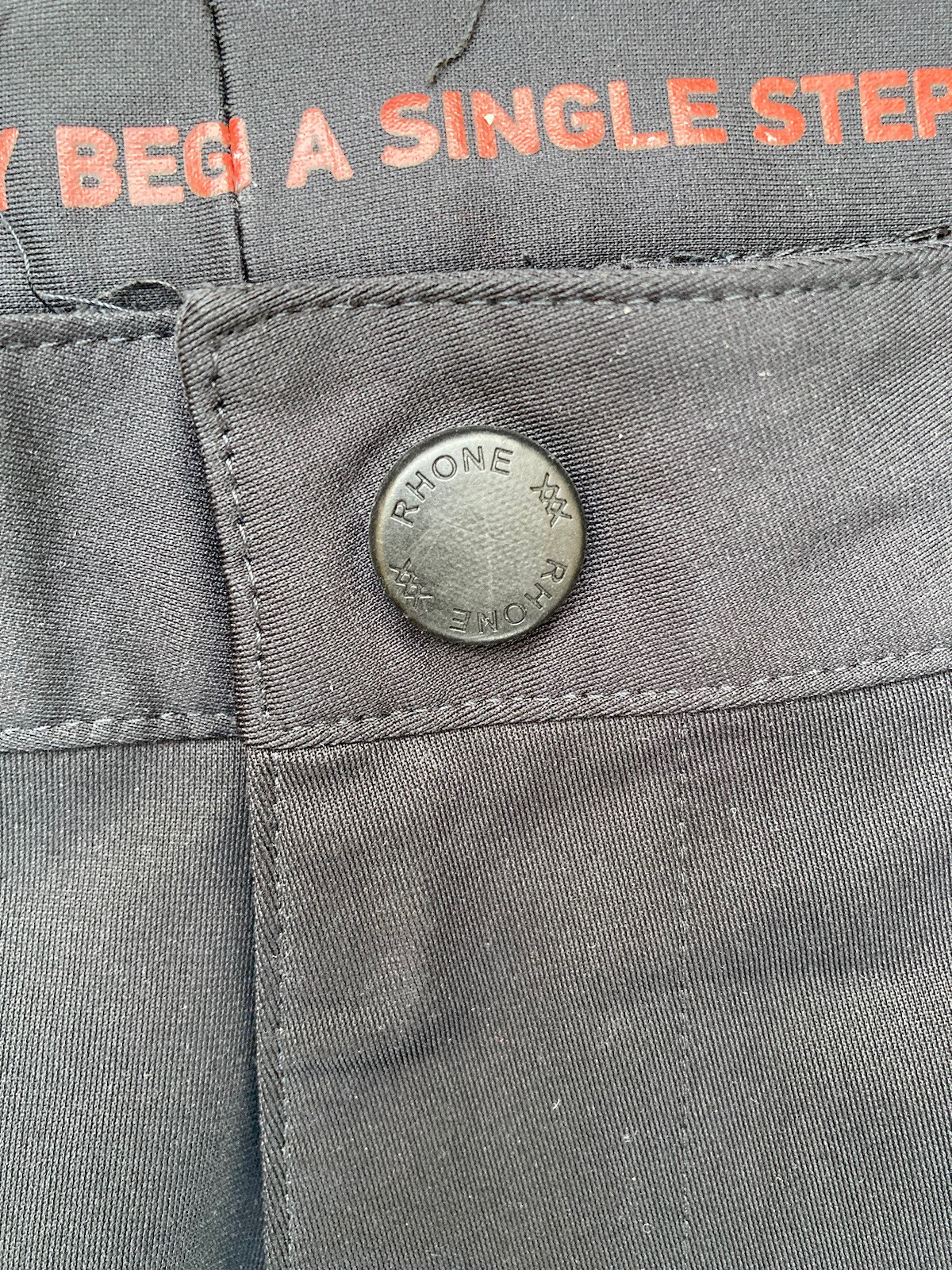 Men's Rhone Pants Black Solid Everyday Pocket 36x… - image 3