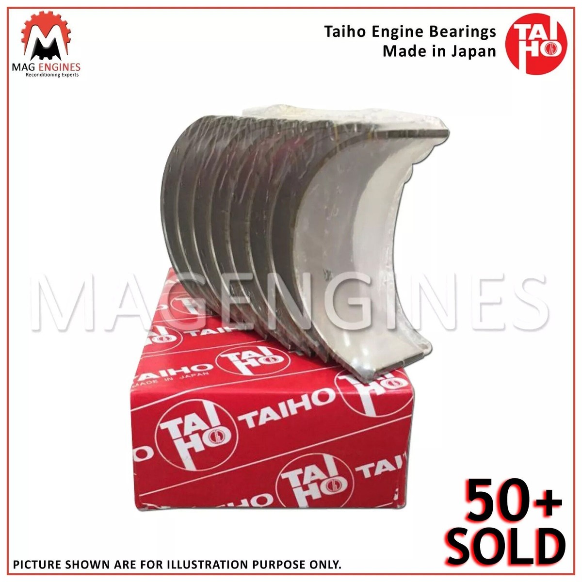MAIN & CON ROD BEARING SET MITSUBISHI 3G81 3G82 3G83 FOR MINICA MINI CAB 87-91 | Australia