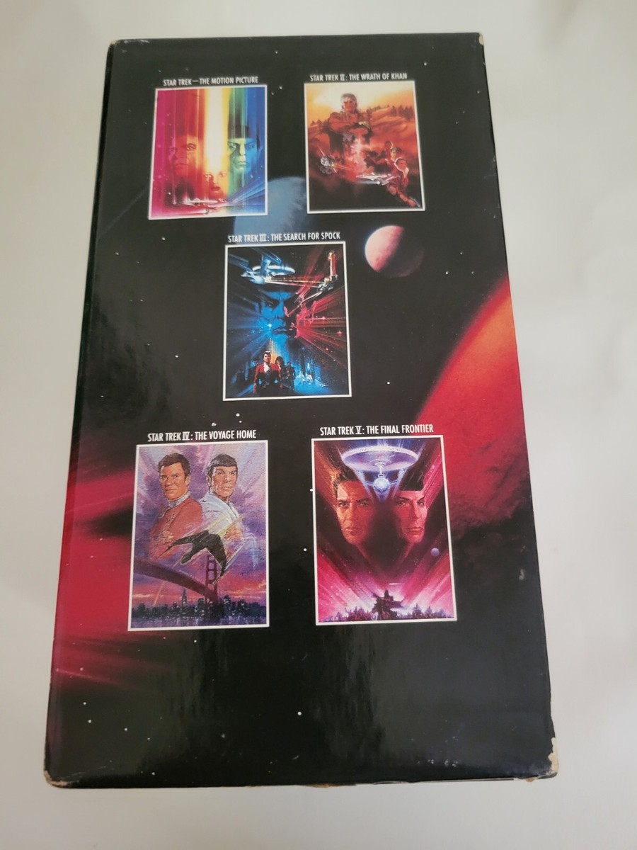 Star Trek The Movies 25th Anniversary Collector's Set of 5