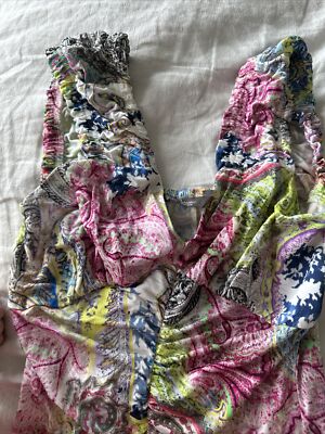 princess goes hollywood dress Midi Shirt Dress with Red Flowers rote Blumen / 38