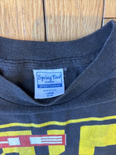 Vintage 80s YES Shirt Band Size L The Big Tour Band Rock Prog Metal 1987 - Bild 2 von 7
