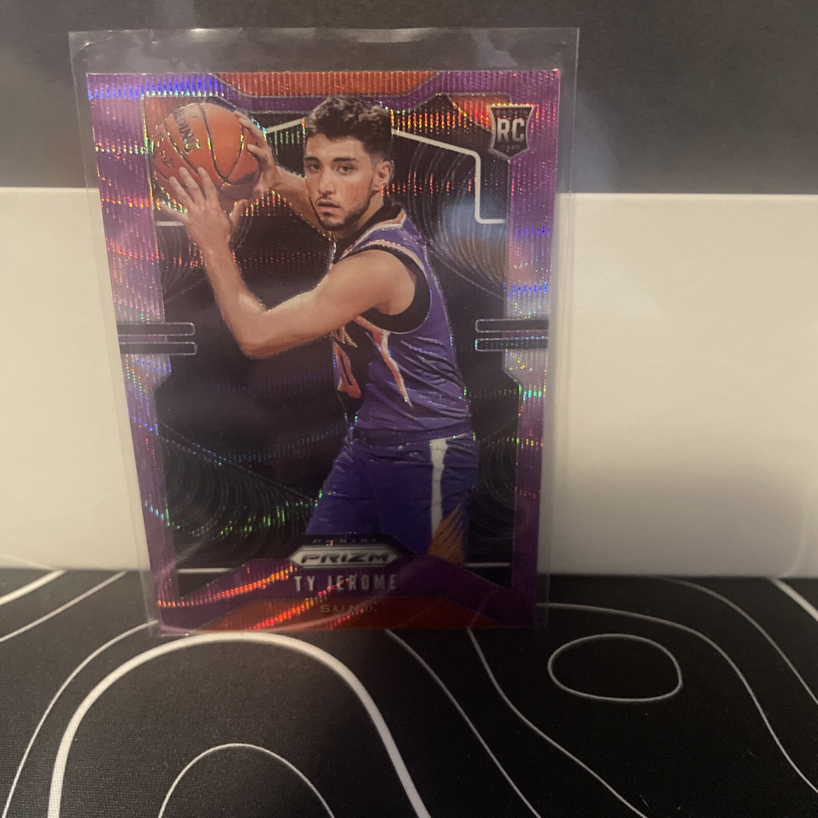 2019-20 Panini Prizm PURPLE WAVE Ty Jerome #268  Rookie Card RC Pack Fresh