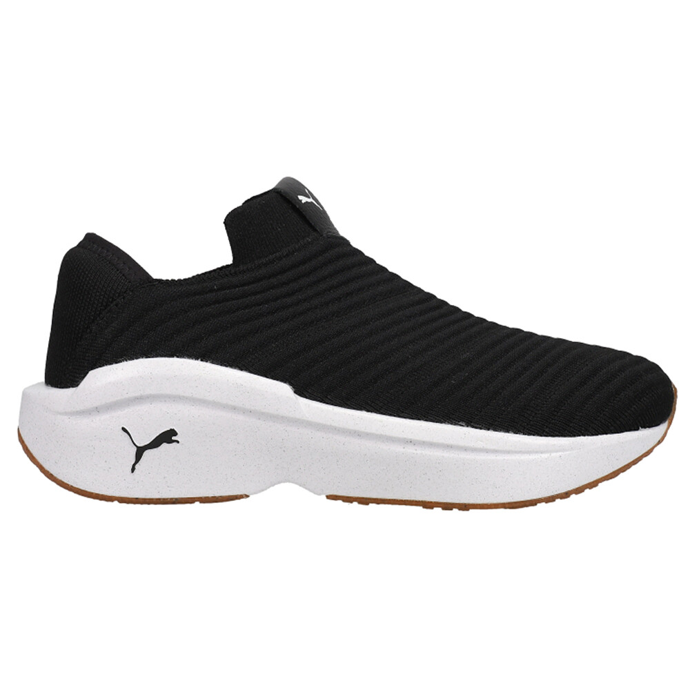 Женские черные кроссовки Puma Enlighten Slip On Training Спортивная обувь 37644602