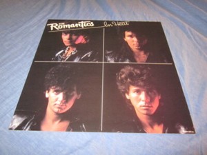 The Romantics 1983 In Heat 12x12 Promo Flat Poster Palmer Skill Canler Marinos