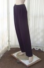 LN BEAUTIFUL ST JOHN COLLECTION SANTANA KNIT EGGPLANT PURPLE PULL ON PANTS 6 — photo 4
