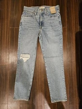 NWT NEW With Tags Madewell The Perfect Vintage Jean Size 28 $128 High Rise Jeans