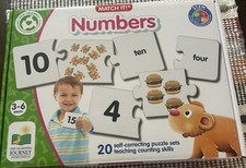 The Learning Journey Match It Numbers 20 Puzzle Sets Teaching Counting