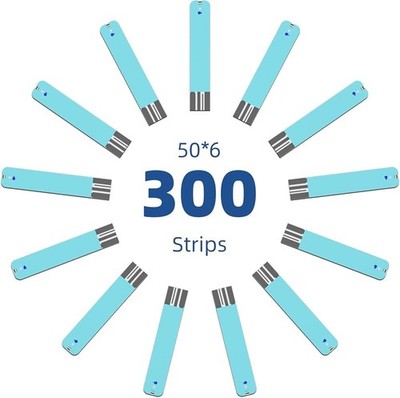 Diabetes Blood Glucose 100 Test Strips Plus Meter Exp 07/20/2027