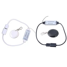1 Set Remote Controlled Power Wire Line USB 5V Controller Cable Cord with Remote