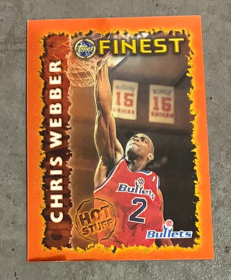 Chris Webber Topps Finest 1996 #HS13