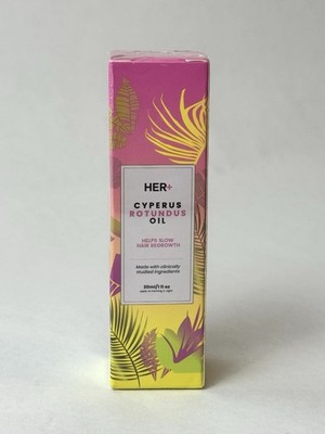 HER+ Cyperus Rotundus Oil Helps Slow Hair Regrowth! 30ml