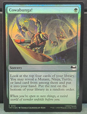 Cowabunga! C 0113 FOIL TMNT Teenage Mutant Ninja Turtles Common Card Game NM MTG