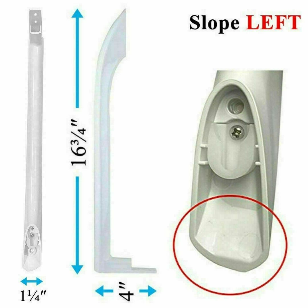 Fridge Door Handle - Frigidaire FFHT2021QW0 FFTR1821QW1 FFTR1814QW1 FFTR1814QW0