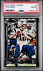 2015 TOPPS CHROME #50 TOM BRADY PSA 10 GEM MINT PATRIOTS RARE 💎