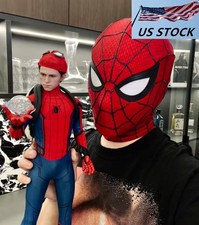 Spider Man Brand New Day Mask Adult Hard Shell Handmade Super Elastic