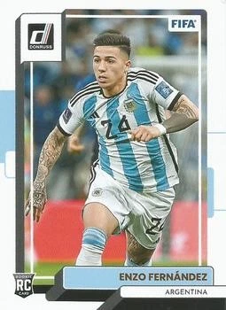Enzo Fernandez 2022-23 Donruss Soccer - RC #66 - Argentina
