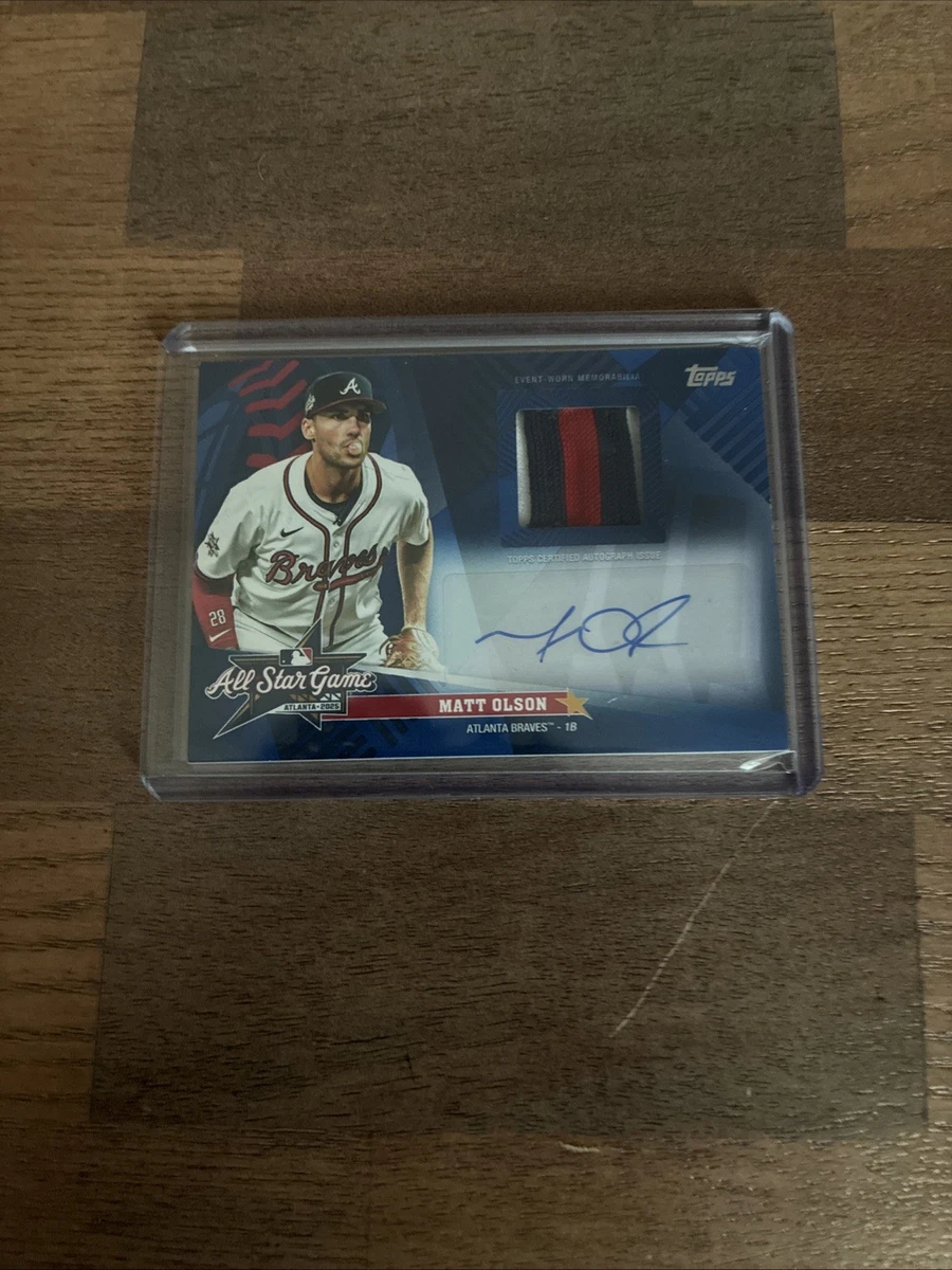 Matt Olson Baseball Serial Numbered Sports Trading Cards
