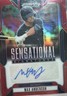2025 Panini Prizm - Sensational Signatures Max Anderson, Max Anderson #SS-MA Red