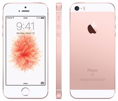 Apple iPhone SE 1. Gen 32GB Roségold Ohne Simlock Akku mind. 80% Gut