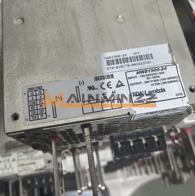 ONE Used Tdk-Lambda Switching Power HWS1500-24 24V 65A 1500W
