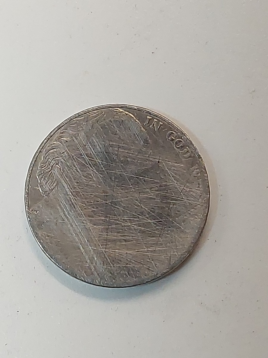 Jefferson Nickel Partial Blank Planchet error coin | eBay