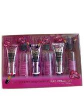 6 PC Scented Body Mist And Hand Cream Set