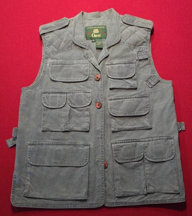 Orvis Vest Blue Medium Fishing Pockets Hike Outdoor Vintage 90s Photography Nice
Opens in a new wind