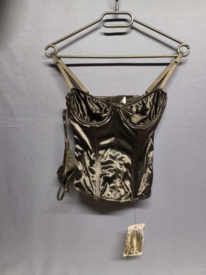 Korsett Corsage  Gr. 32 + String  Straps Schwarz forming Dessous