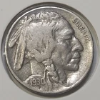 1930-S Buffalo Nickel - VF+ **Semi-Key: 5,435,000 Minted**