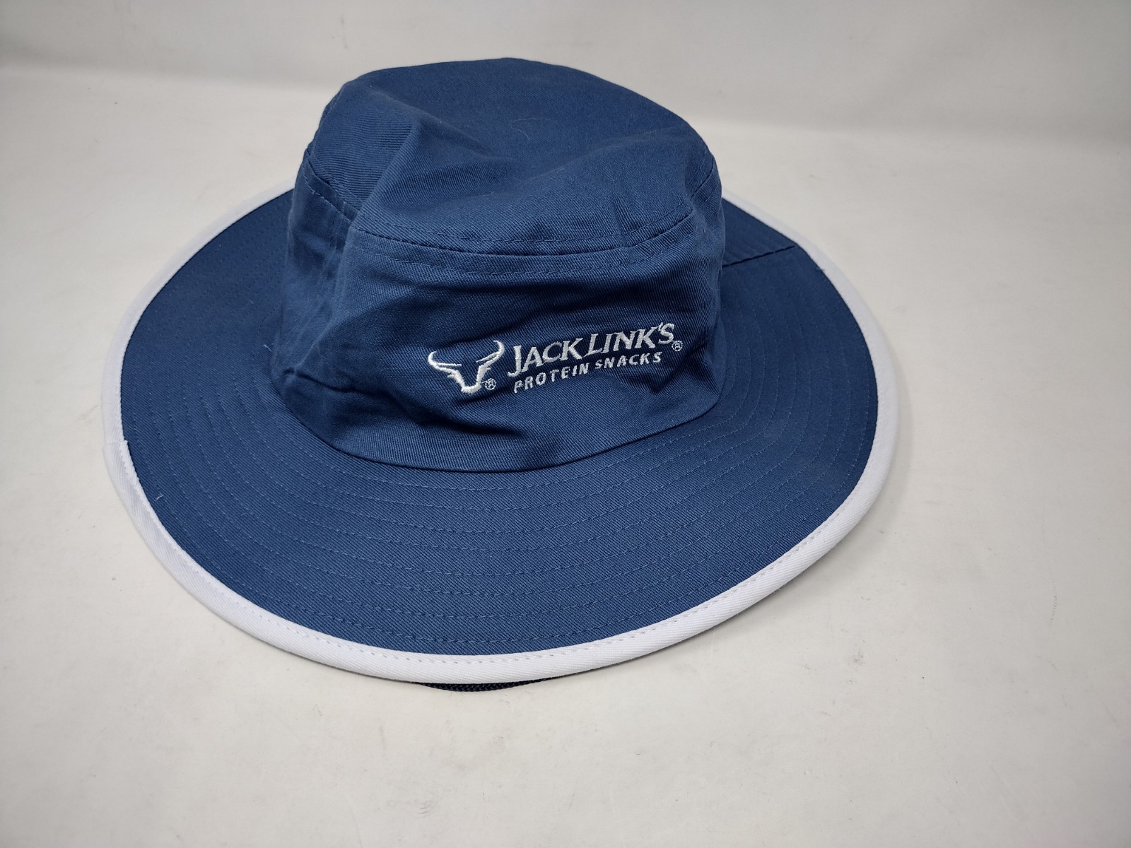 Minnesota Timberwolves NBA Jack Links Bucket Fishing Sun Hat Blue Draw String