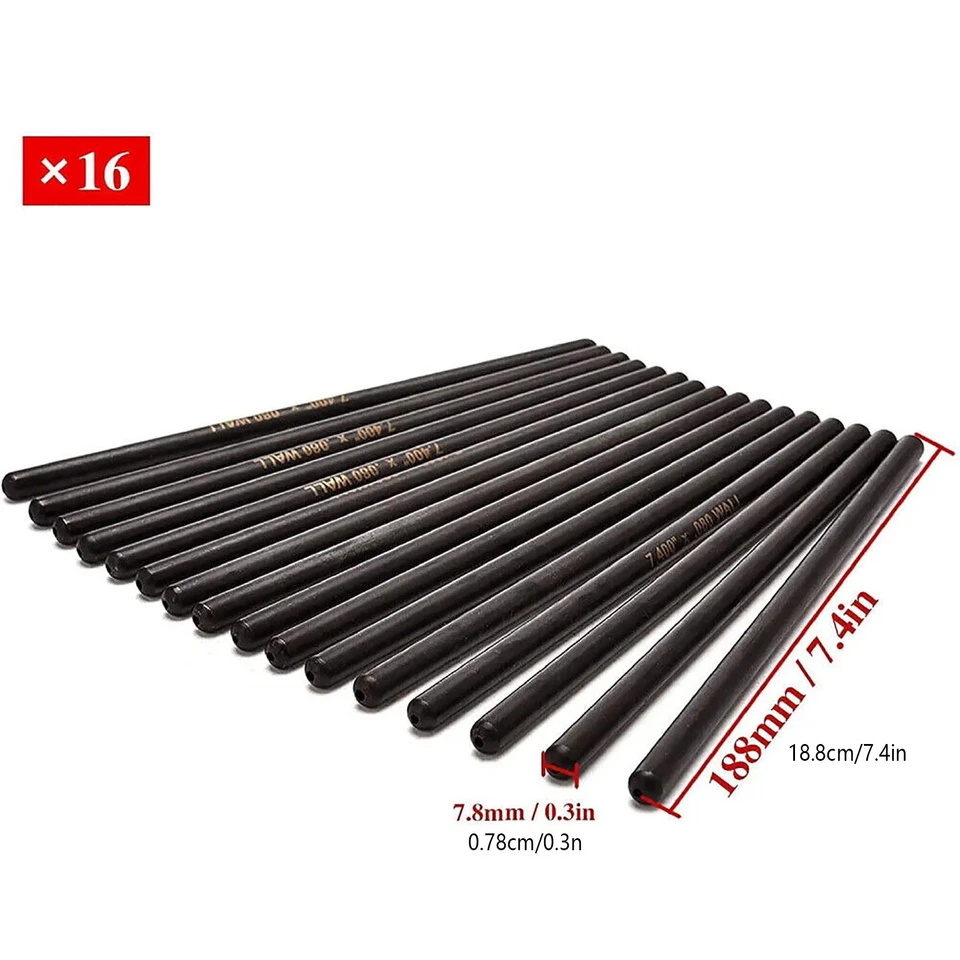 Lifters Set W/ Trays 7.400 Pushrods For LS1/2/3/6/7 LQ4 LQ9 LY5 4.8 5.3 5.7 6.0L - Image 3 of 4