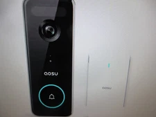 AOSU Battery Wireless Video Doorbell-5MP 166° View Angle With 8GB Storage