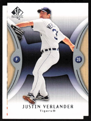 Justin Verlander #67 2007 SP Authentic card