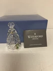 Waterford Crystal Bell Ireland Cut Glass Seahorse Sticker Vintage