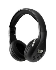 Portable Personal FM Radio Headphones with Best Reception, Wireless Headset FM R