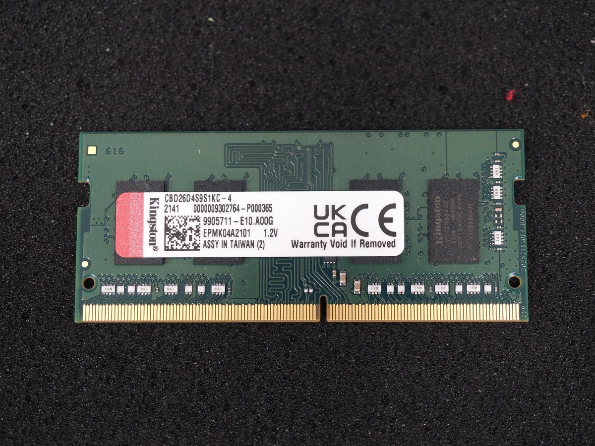 Kingston DDR4 SDRAM 4 GB Capacity per Module Memory (RAM) for sale