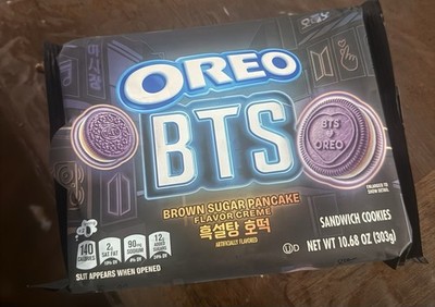 Oreo Oreo x BTS Brown Sugar Pancake Creme Sandwich Cookies 10.68 oz (1 Pack)