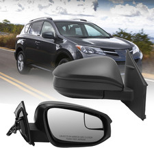 Right Passenger Side Mirror Compatible with Toyota RAV4 2016 2017 2018 Manual Fo