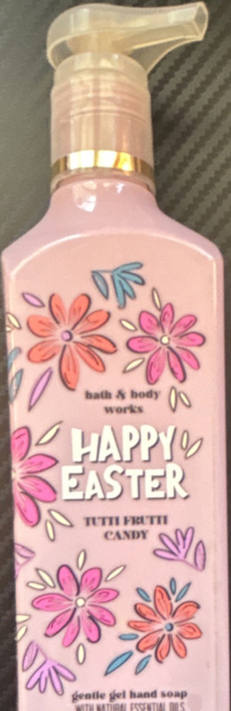 Bath & Body Works Happy Easter Tutti Frutti Candy Gentle Gel Soap 8.75 fl oz