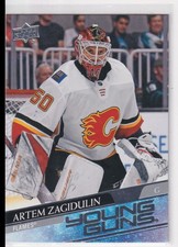 2020-21 Upper Deck Young Guns Artem Zagidulin Rookie Calgary Flames #244
