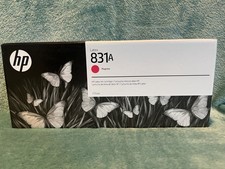 HP 831A New CZ684A Magenta Latex Ink Cartridge Genuine OEM Date: January 2024
